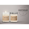 Happy Birthday Candle Mason Jar